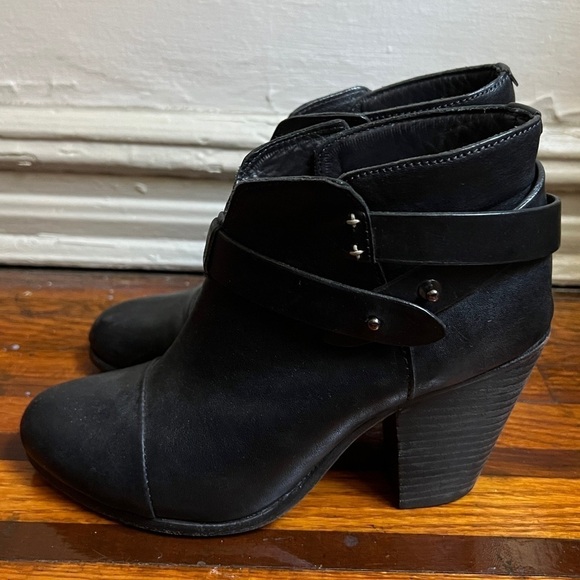 Rag & Bone Harrow Bootie Black size 38.5 8/8.5 - Picture 5 of 10